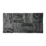 V Squares Silver Quartzite Honed