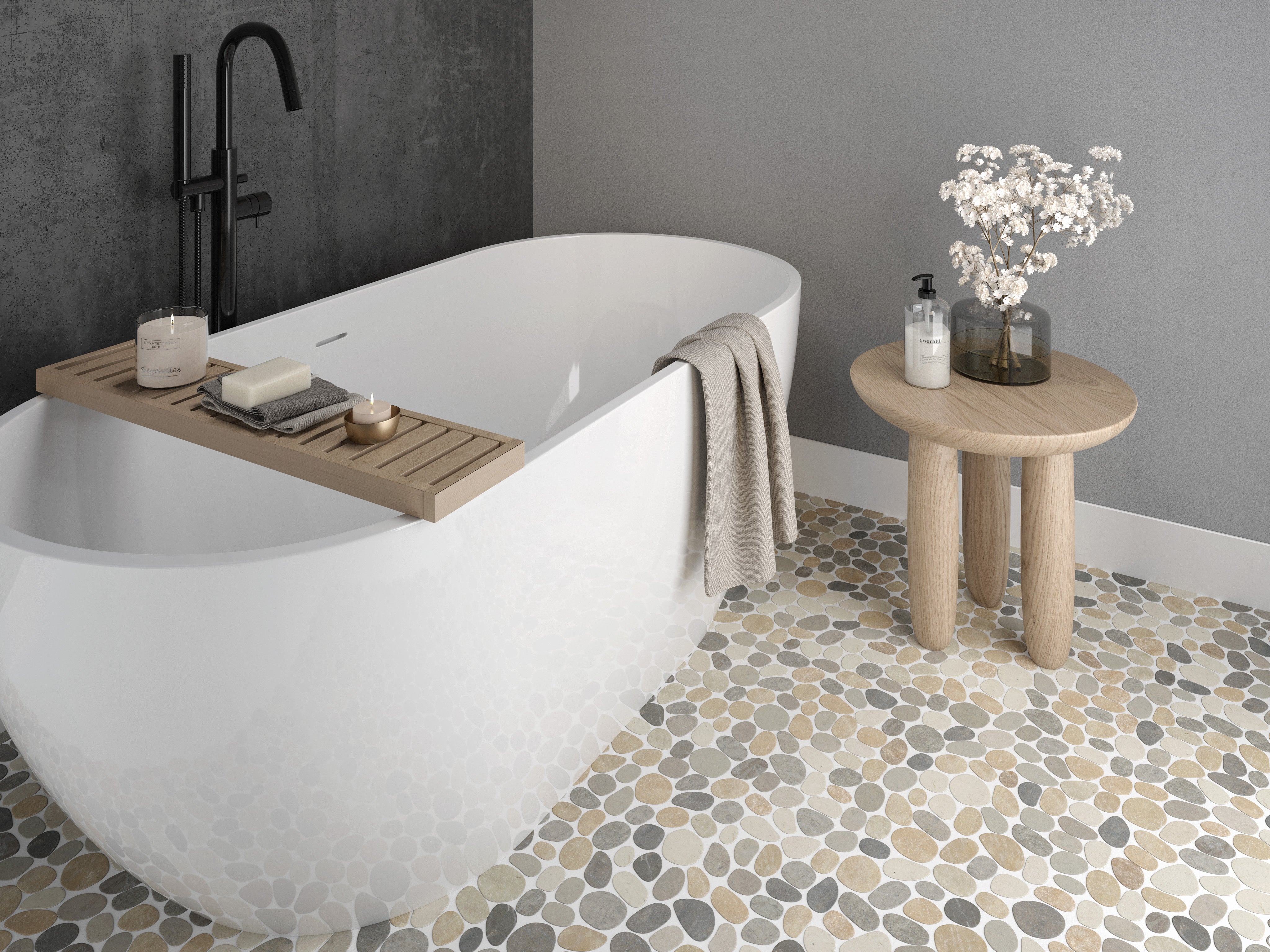 Level Pebble Sea Salt Honed