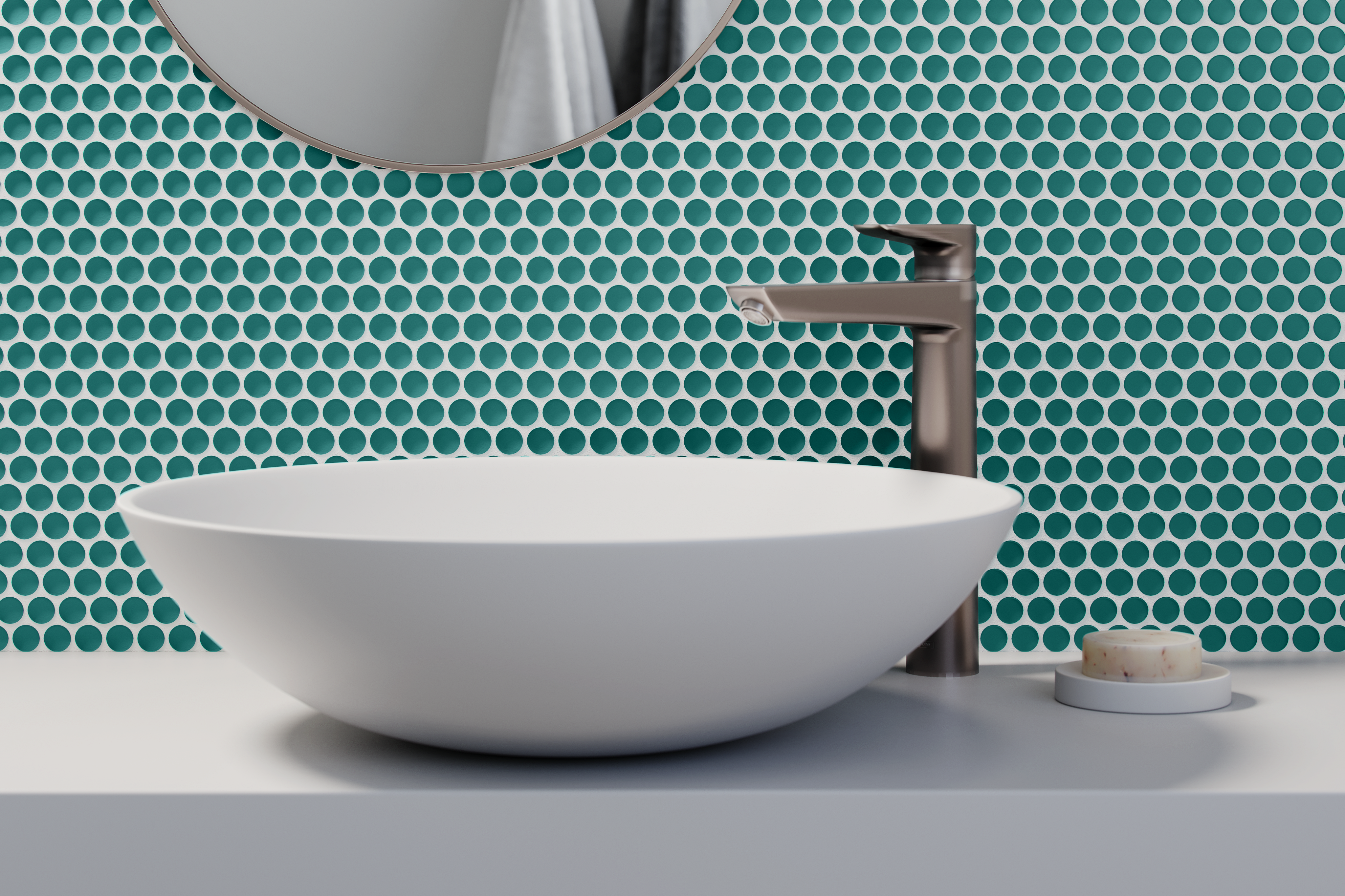 Penny Rounds Lagoon Matte