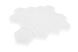 3" Hexagon Pure Silk Matte