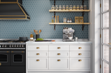 3" Hexagon | Stratos Matte kitchen backsplash