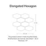 Elongated Hexagon Lagoon Gloss