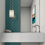 Elongated Hexagon Lagoon Matte