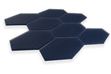 Elongated Hexagon Midnight Matte