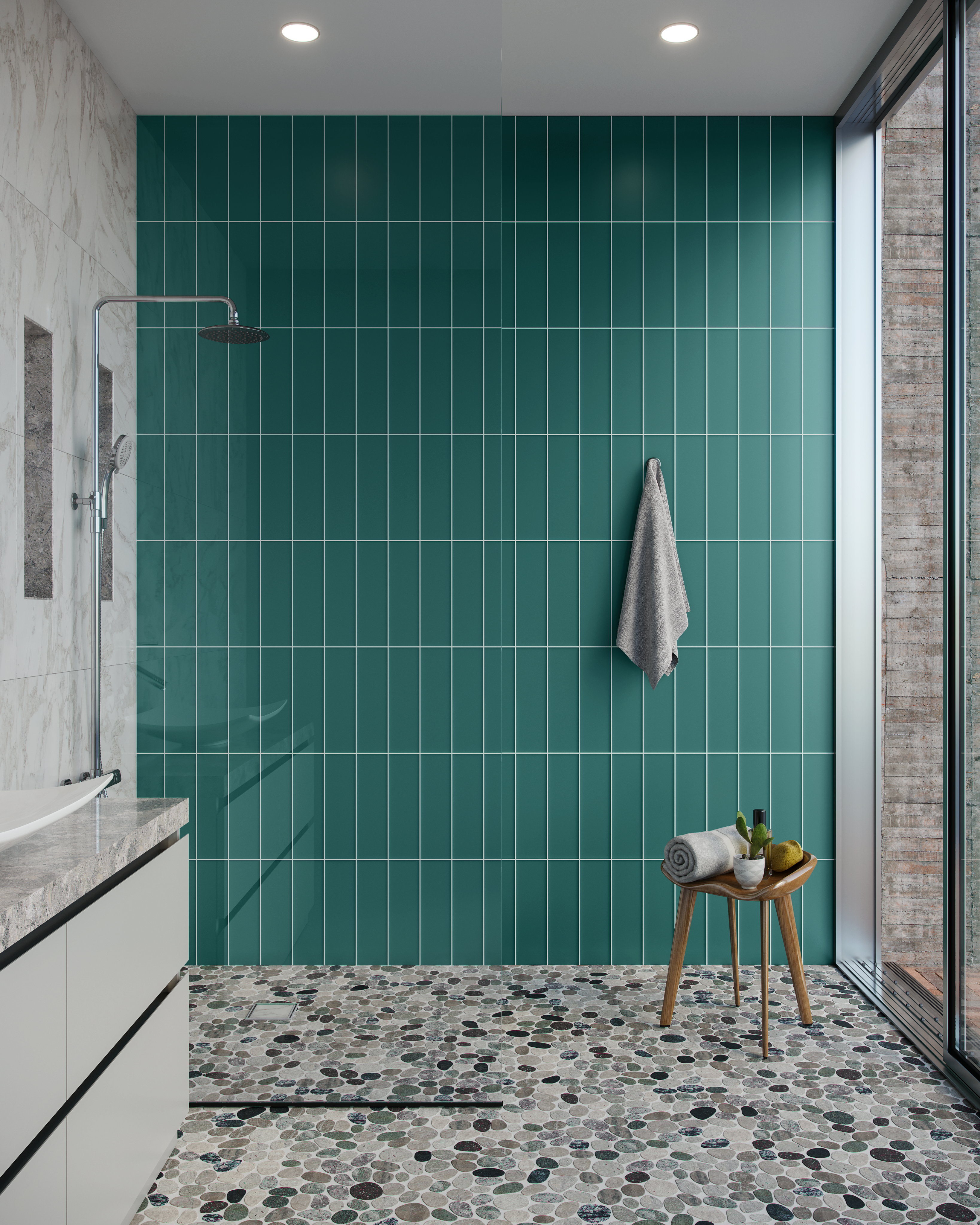 3.5"x12" Lagoon Matte