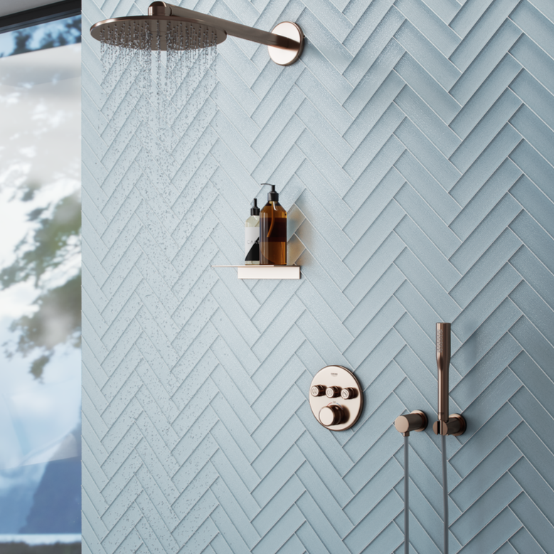 2"x8" | Oceania Cascade shower wall