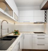 2"x8" | Tule Matte kitchen backsplash