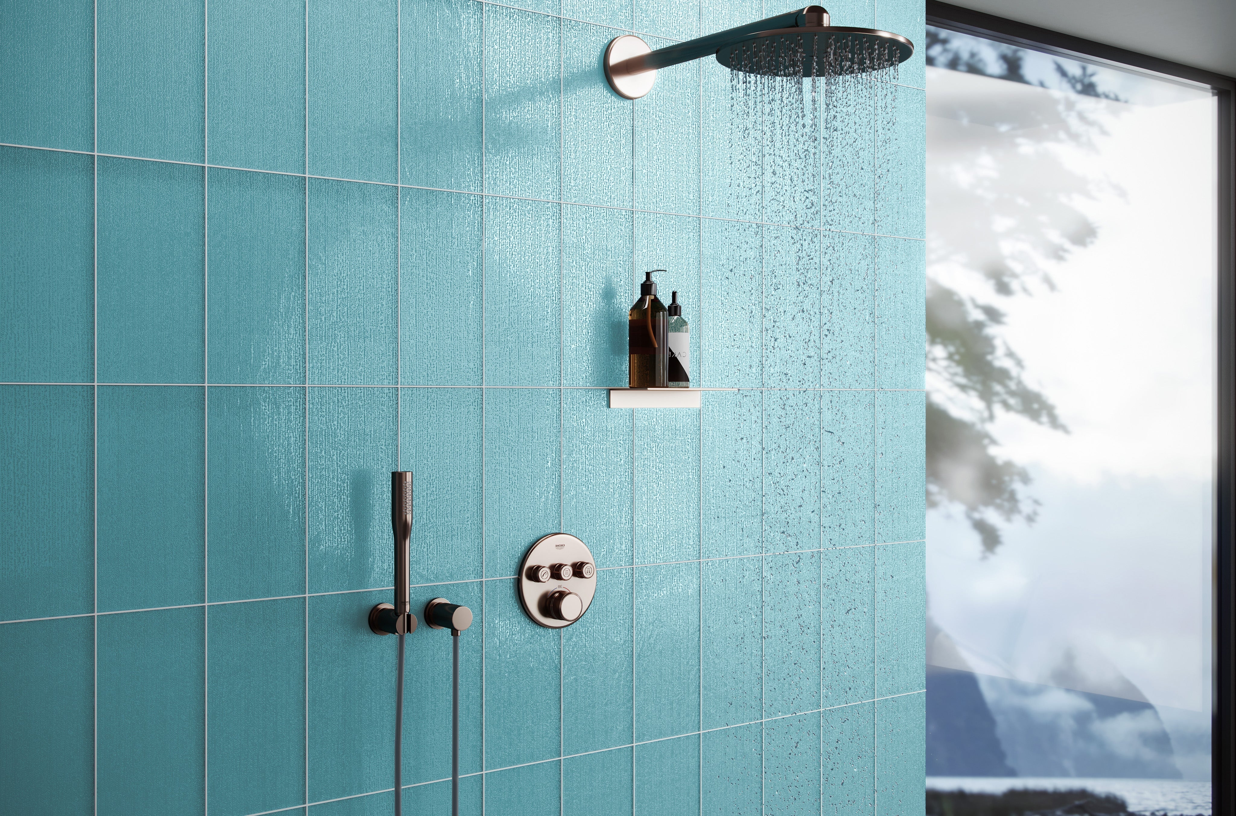 6"x12" Azure Cascade