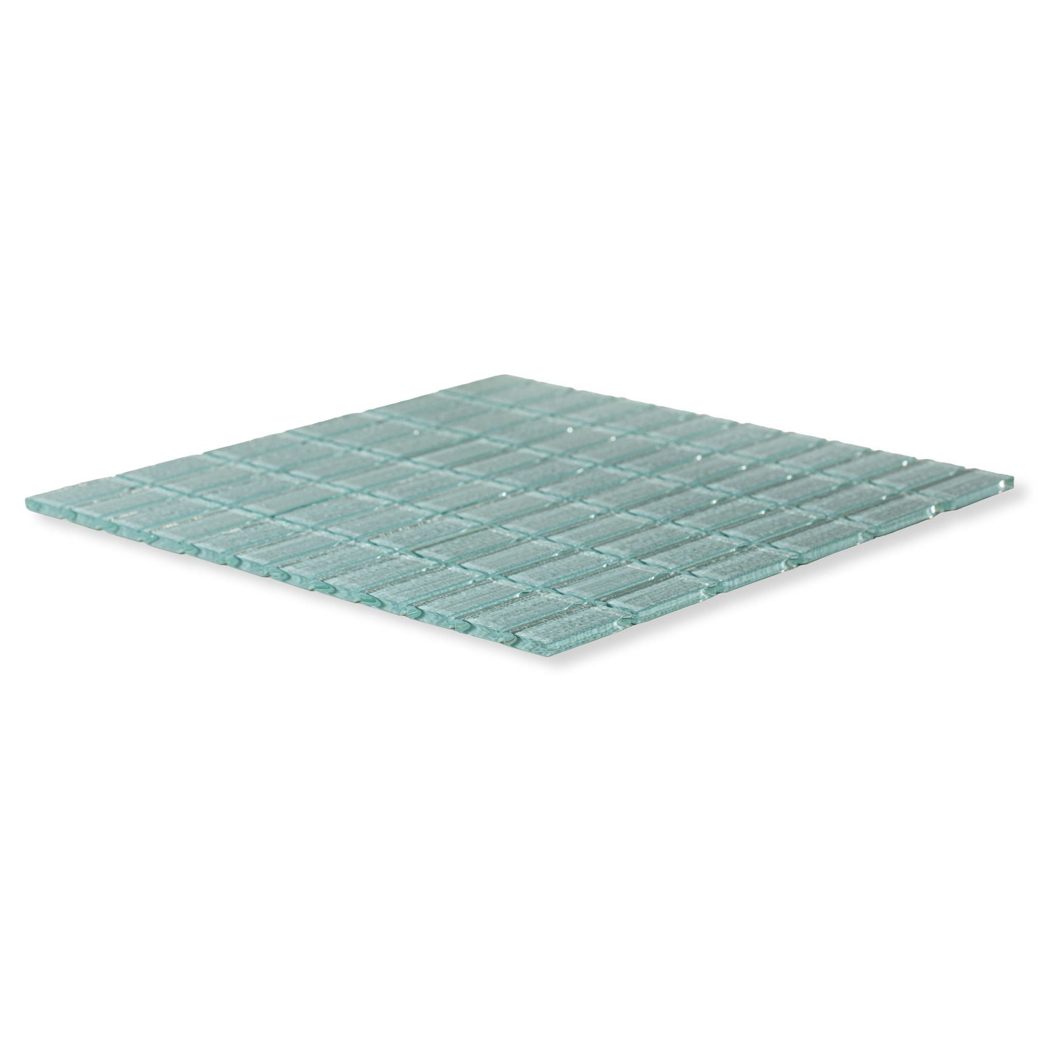 1"x2" Straight Set Azure Cascade