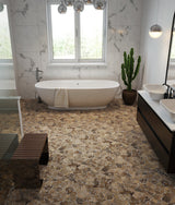 Random Tan Marble Tumbled