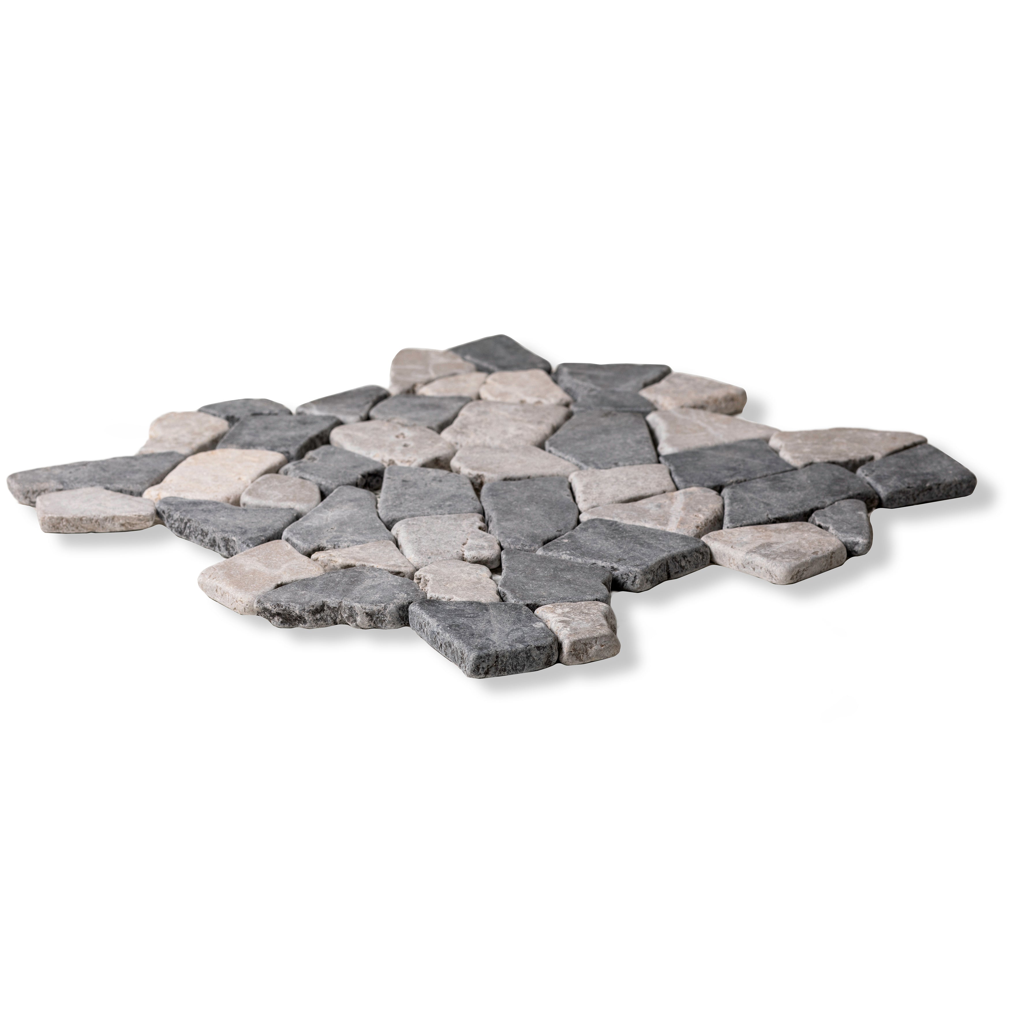 Random Motley Grey JG Tumbled