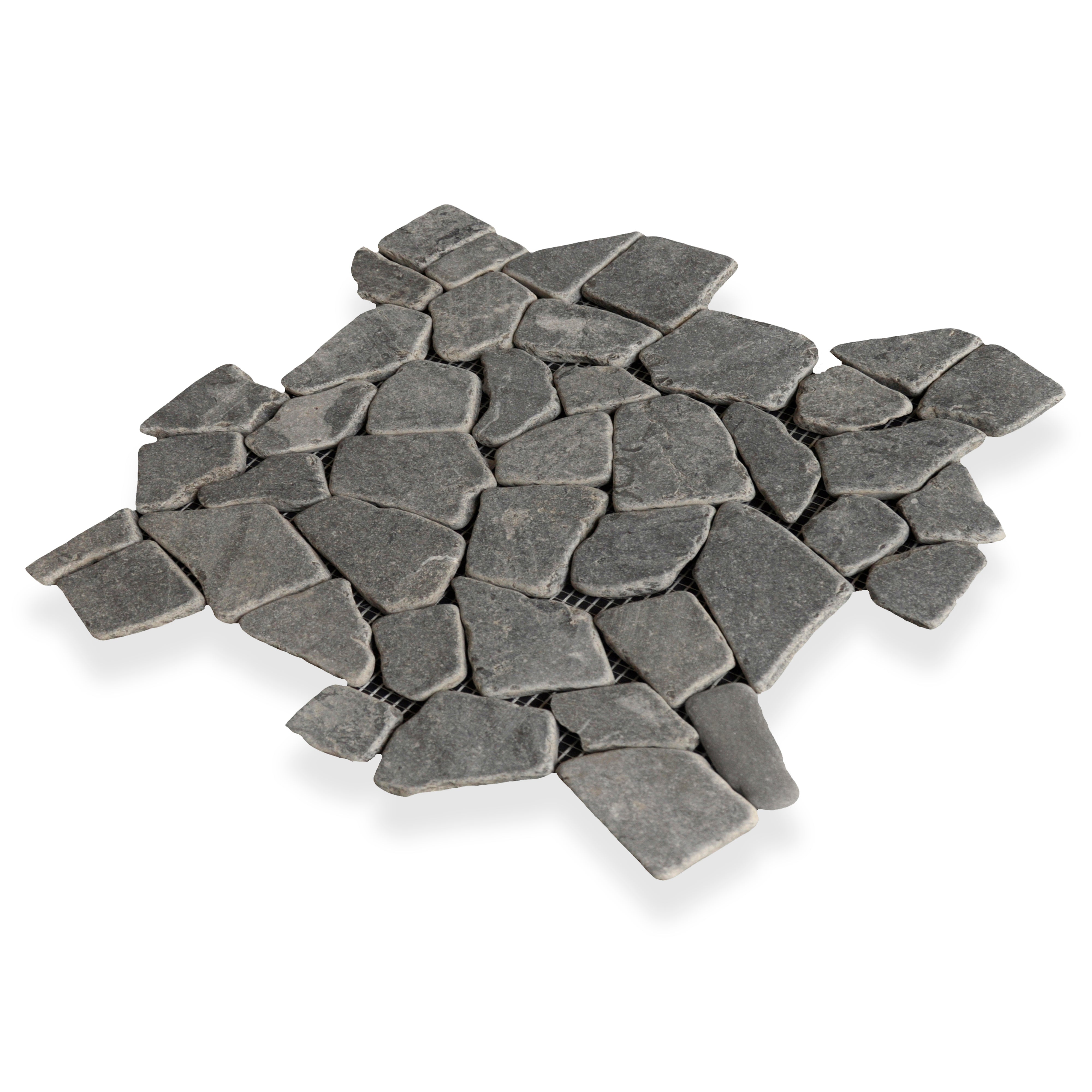Large Random Grey Marble Tumbled