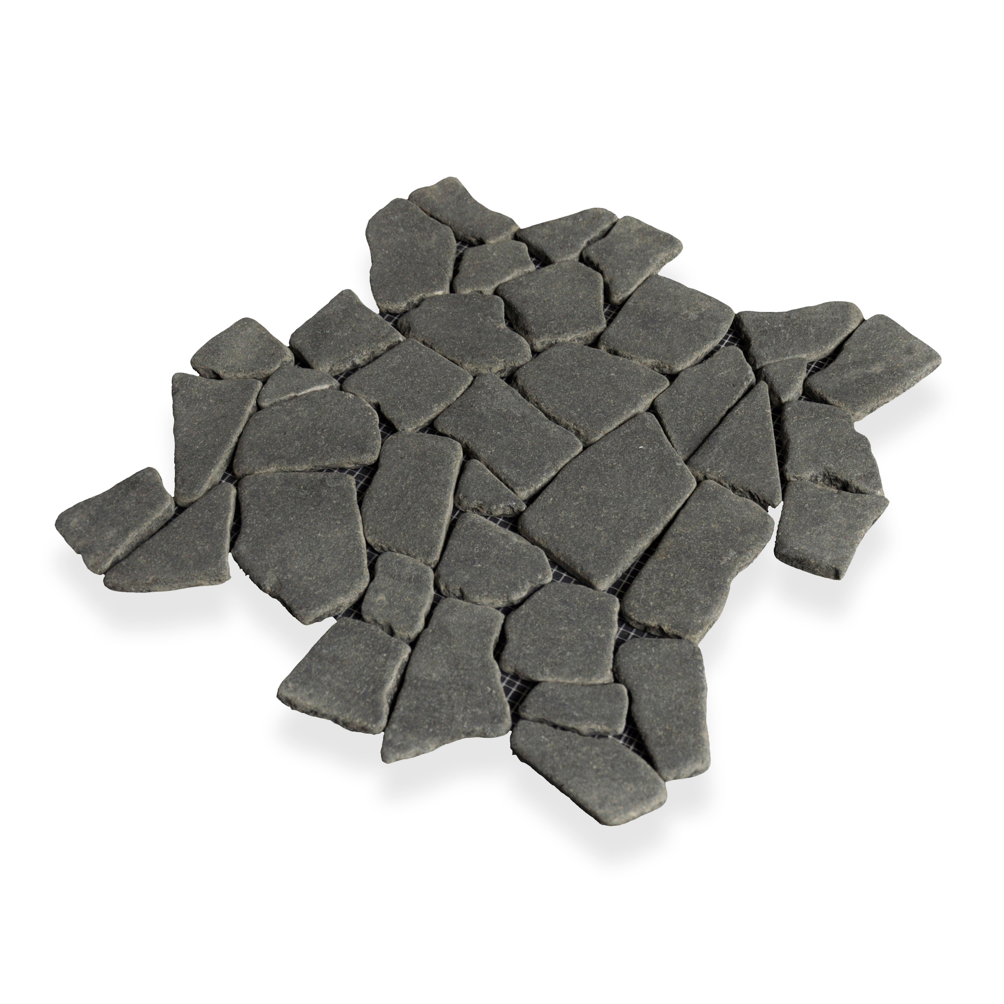 Large Random Black Basalt Tumbled