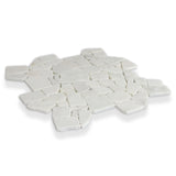 Large Random White Marble Tumbled