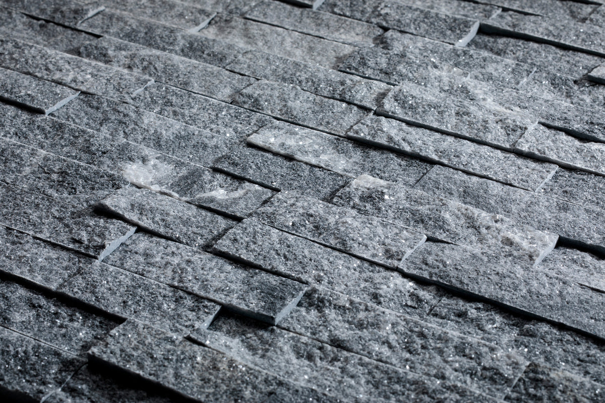 Ledger Panel Charcoal Glint Split Face