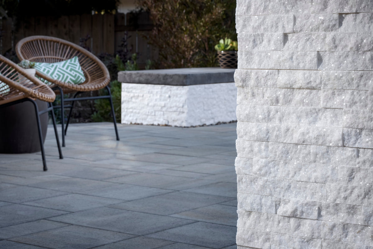 Ledger Corner Frost White Split Face