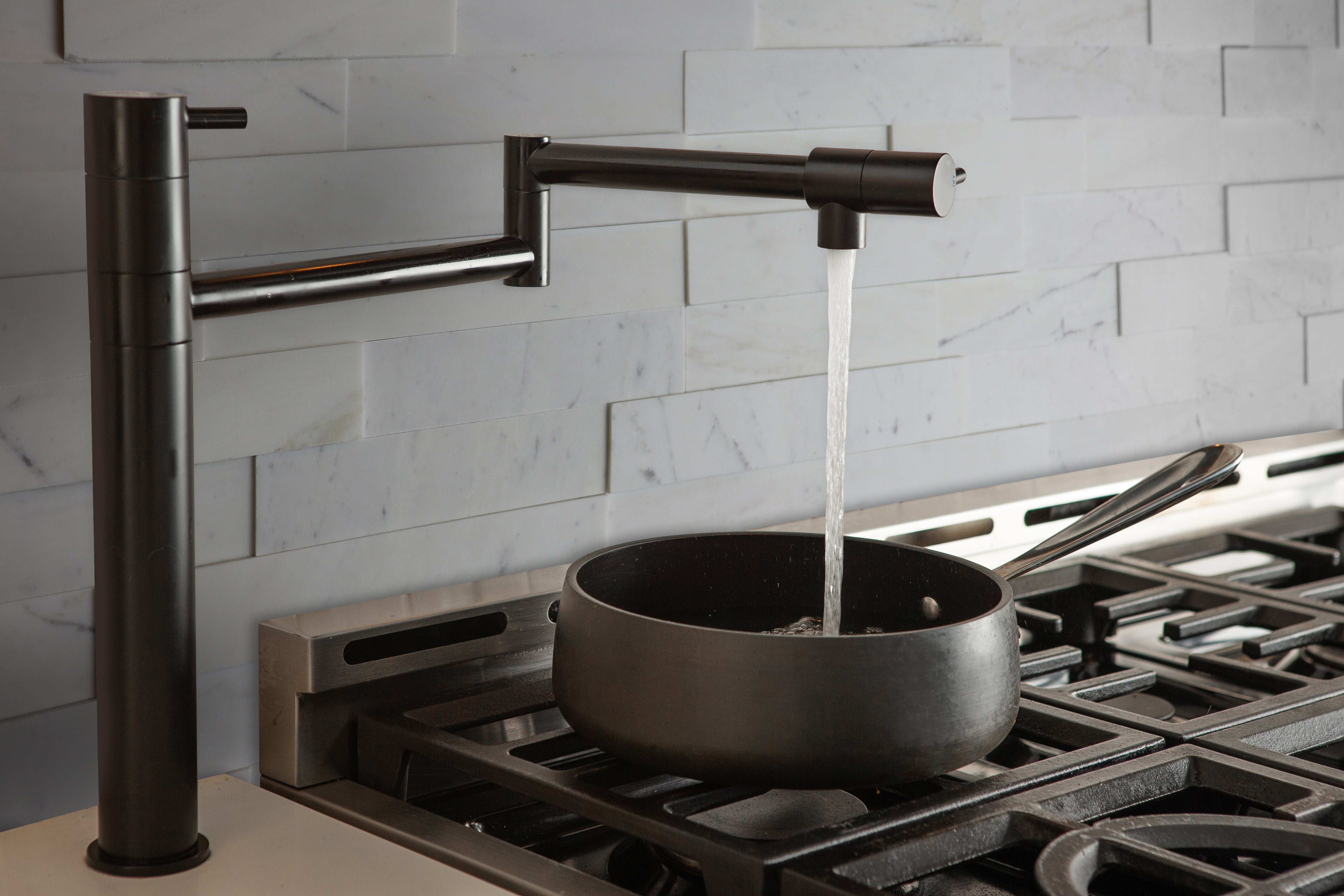 Precipice Panel Alabaster Honed