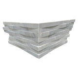 Interwoven Corner 4 pc set Moonlit Honed