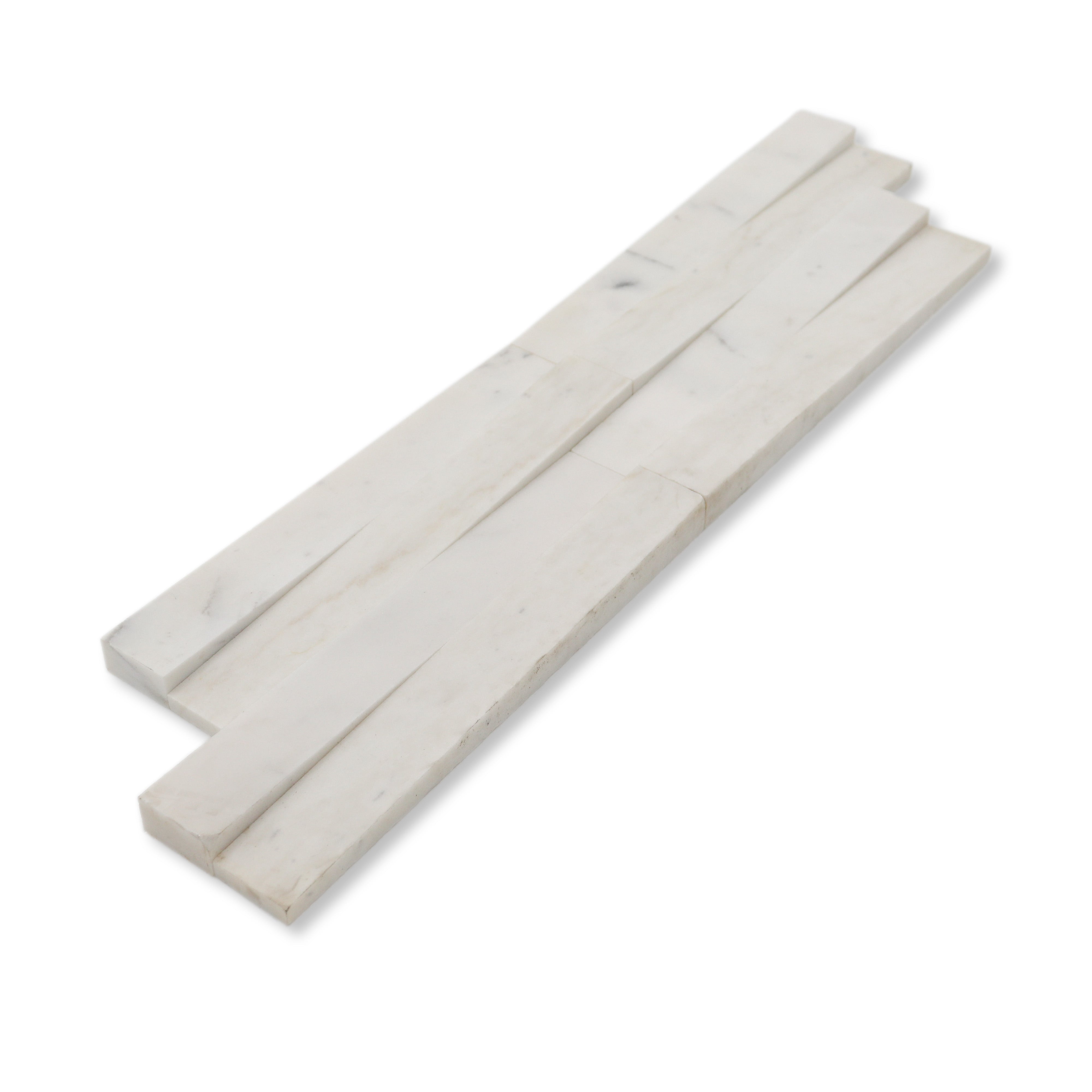 Interwoven Panel Alabaster Honed