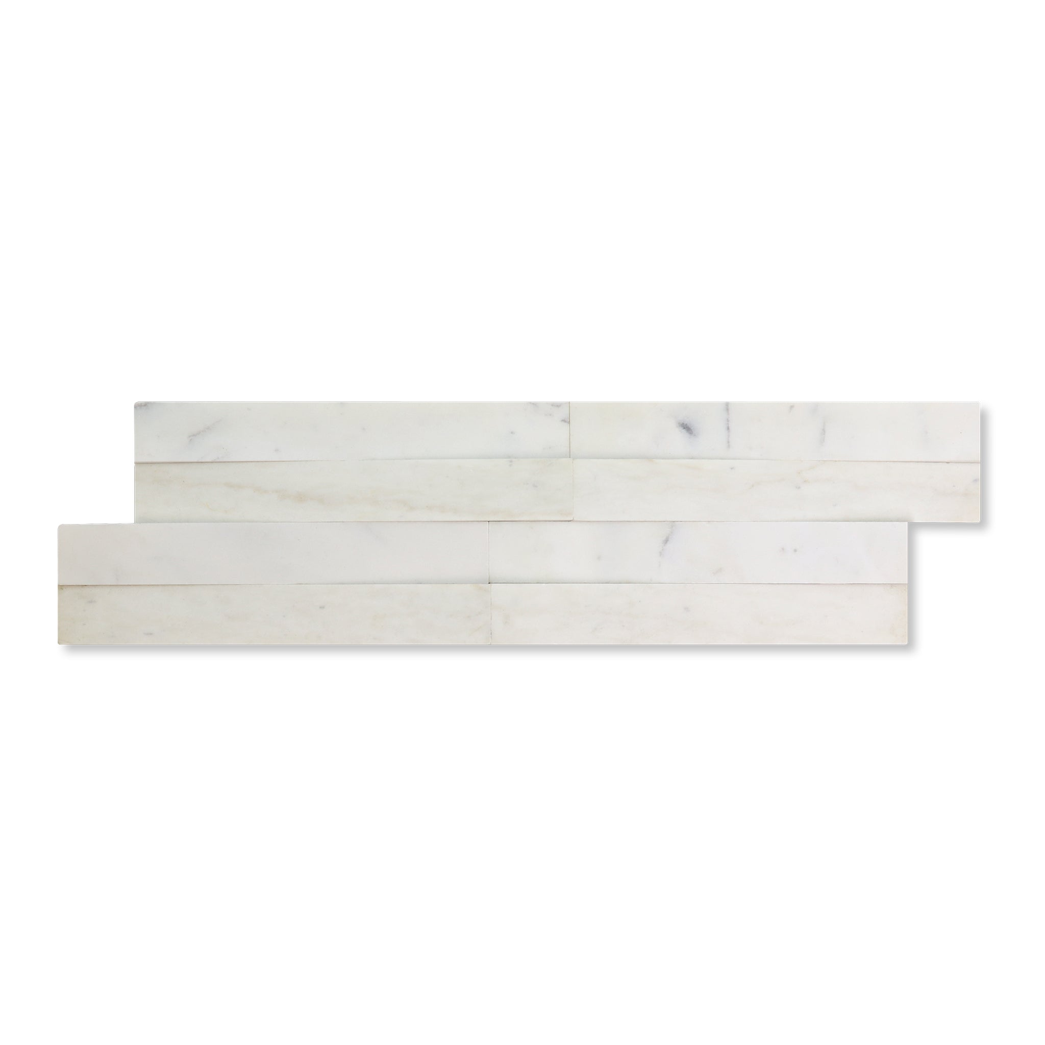 Interwoven Panel Alabaster Honed