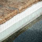 1"x 1" Straight Set Molten Frost Lava