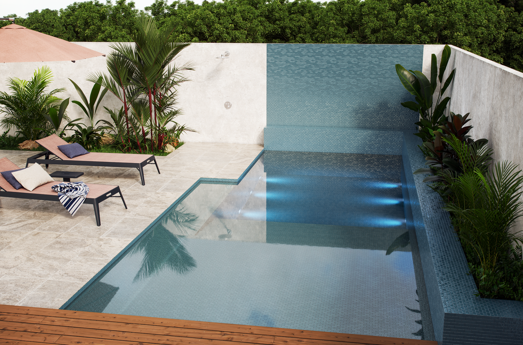 1"x2" Offset | Hazy Wave pool