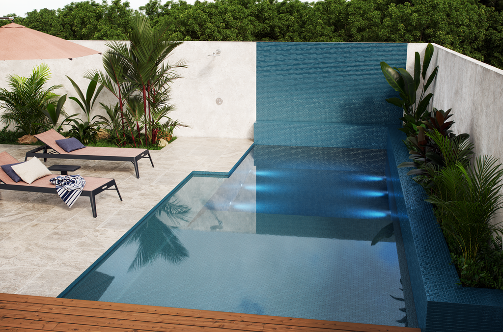 1"x2" Offset | Liquid Rock pool