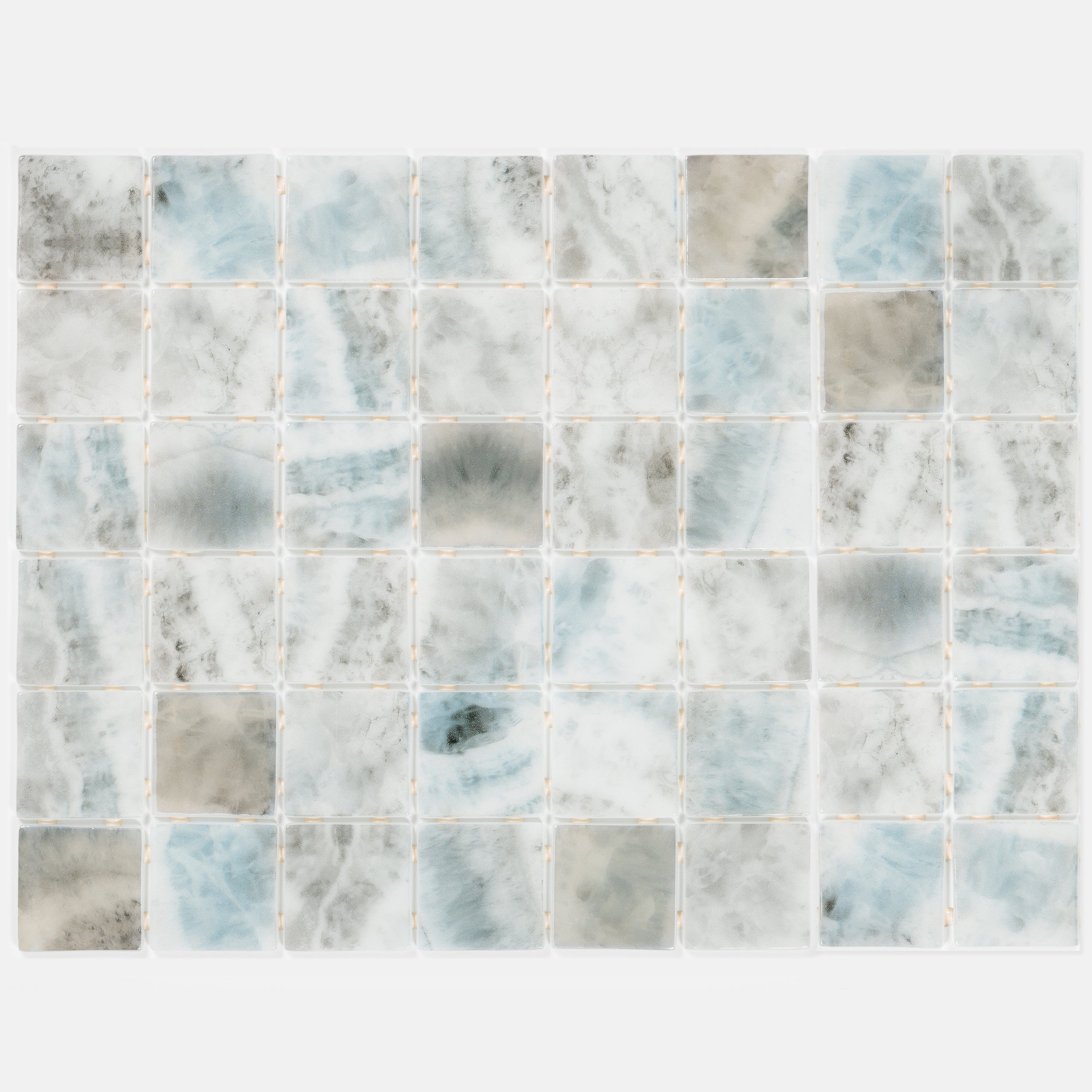 2"x2" Straight Set Salt Mist Gloss