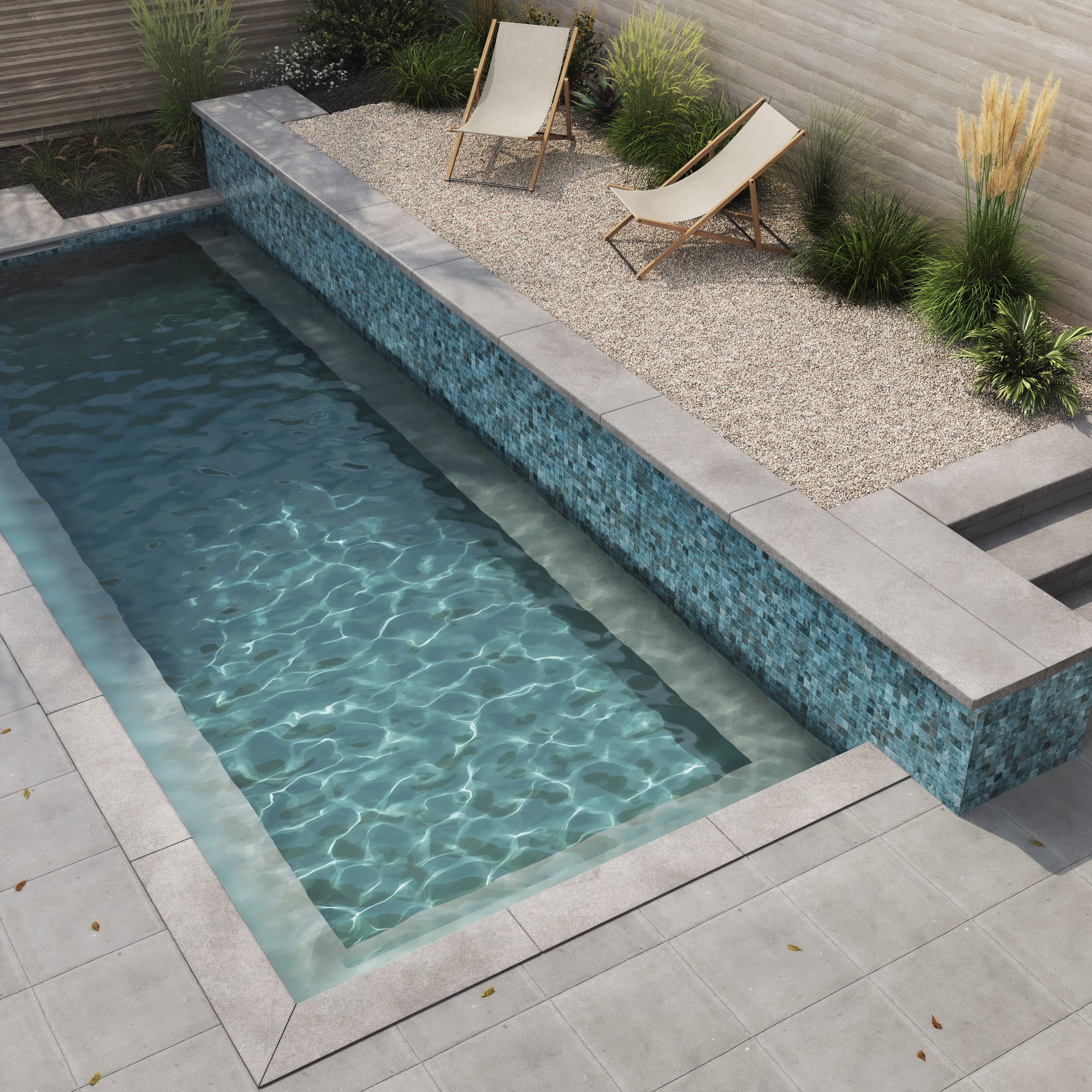 2"x2" Straight Set The Shallows Gloss