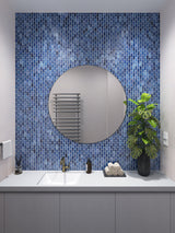 1"x2" Offset Indigo Satin