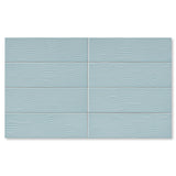 3.5"x12" Ebb and Flow Sea Foam Gloss