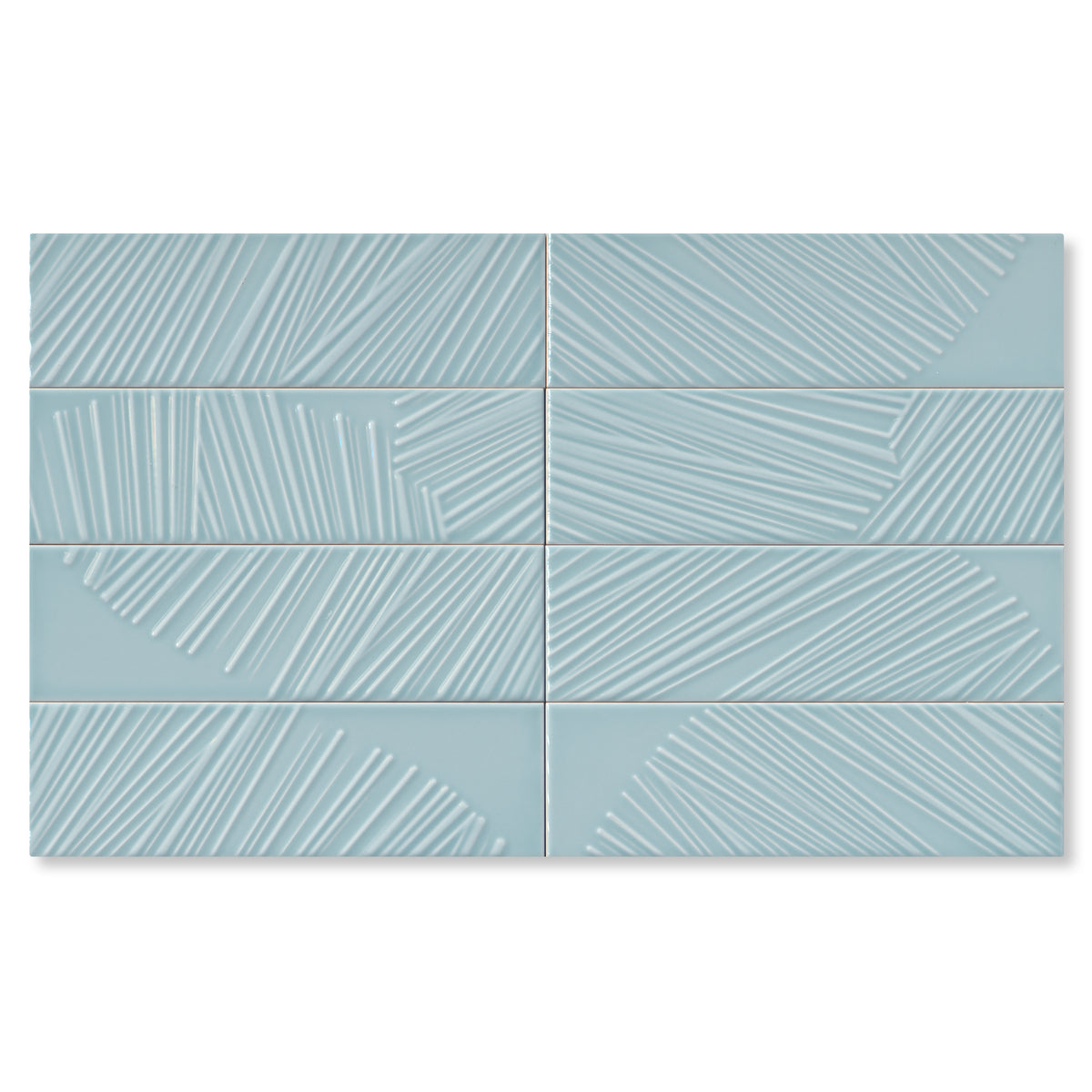 3.5"x12" Sago Sea Foam Gloss
