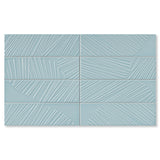 3.5"x12" Sago Sea Foam Gloss
