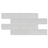 3.5"x12" Ash White Gloss