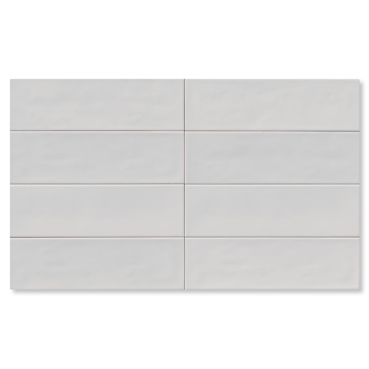 3.5"x12" Ash White Gloss