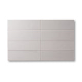 3.5"x12" Ash White Matte