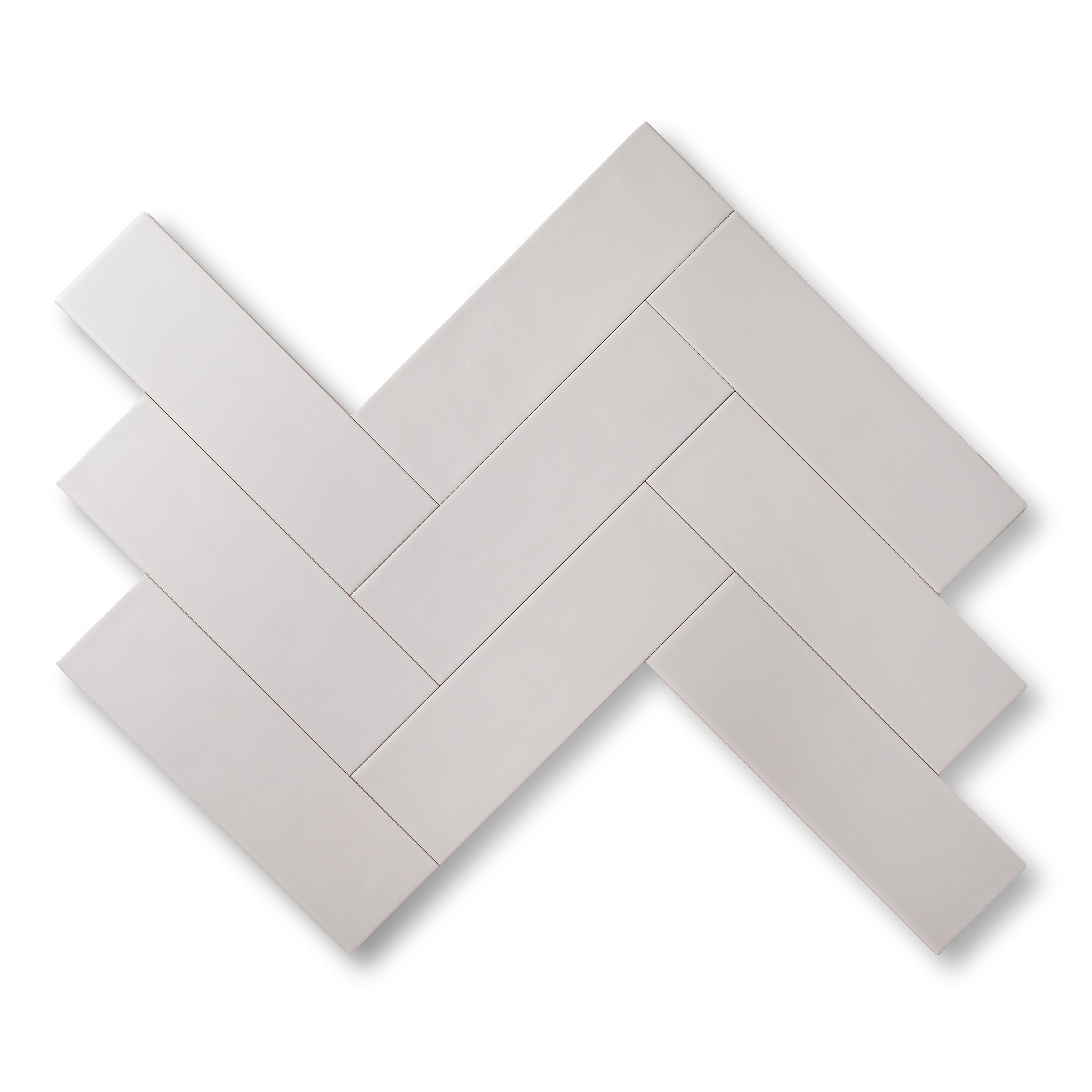 3.5"x12" Ash White Matte