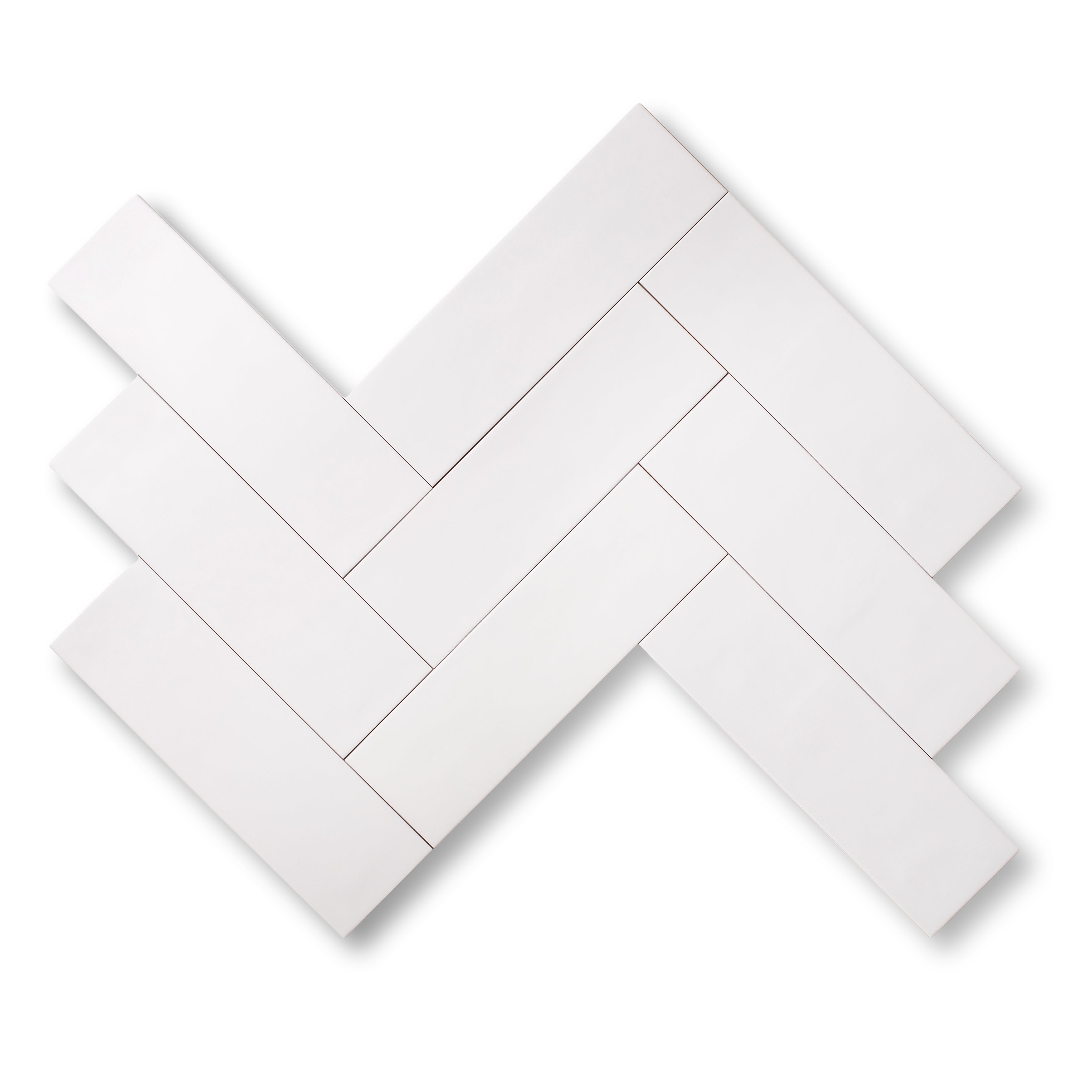 3.5"x12" Just White Matte