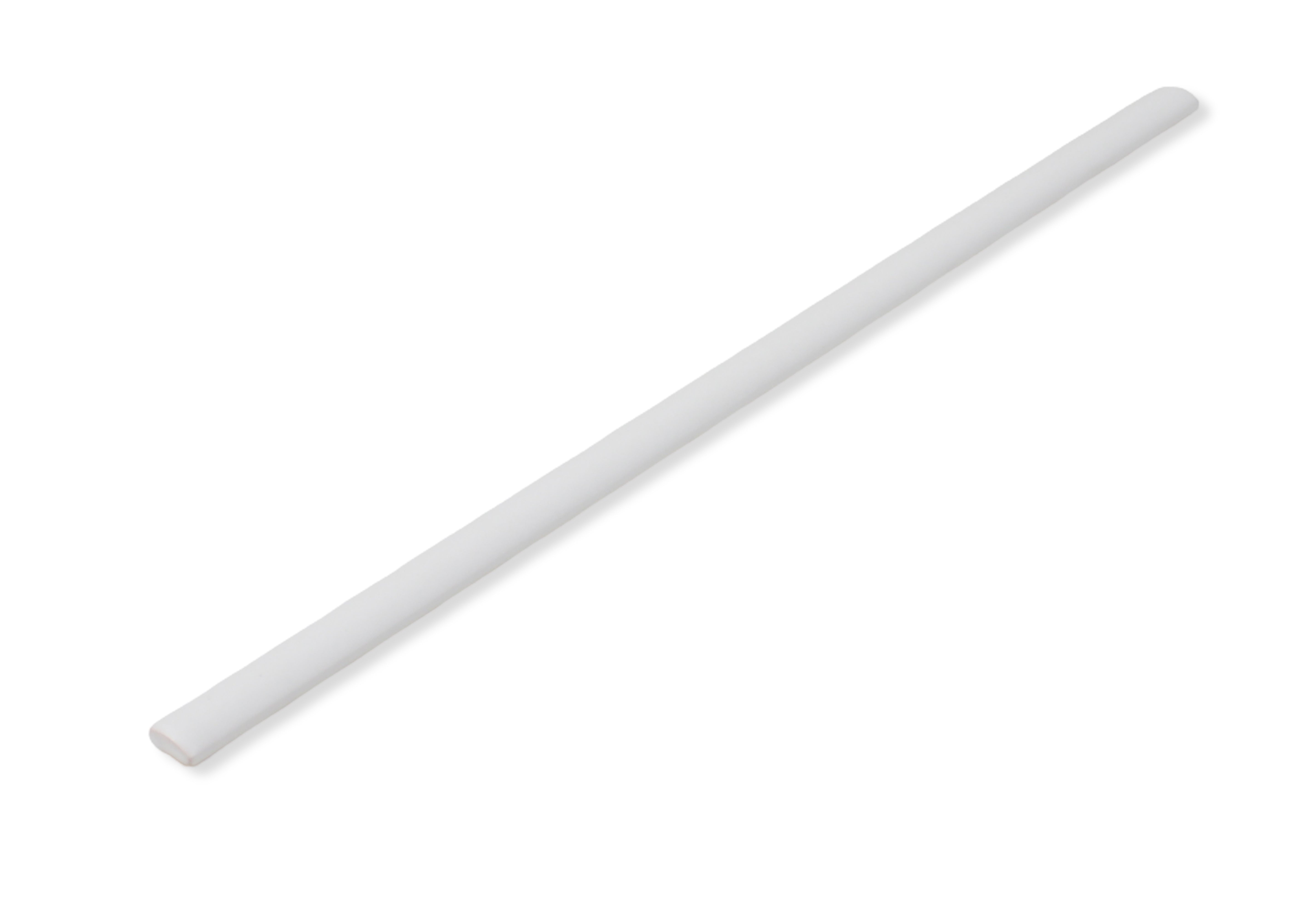 Pencil Bullnose Ash White Matte