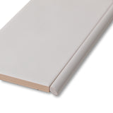 Pencil Bullnose Ash White Matte