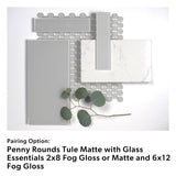 Penny Rounds Tule Matte