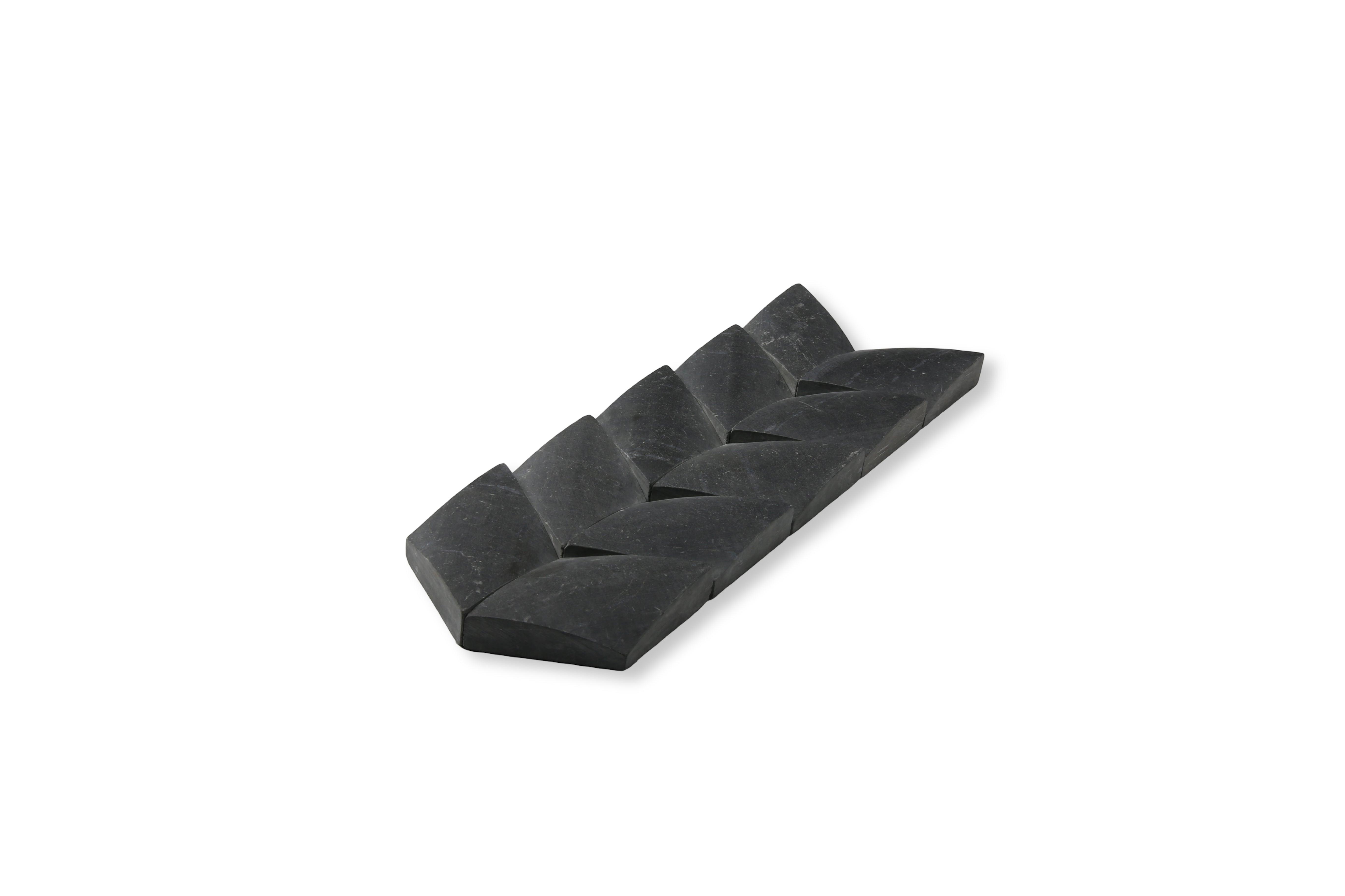 Paragon Chevron Sutra Black Honed