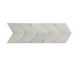 Paragon Chevron Crystal White Honed