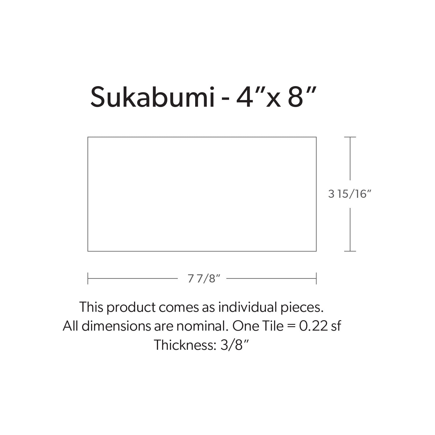 4"x8" Sukabumi Select
