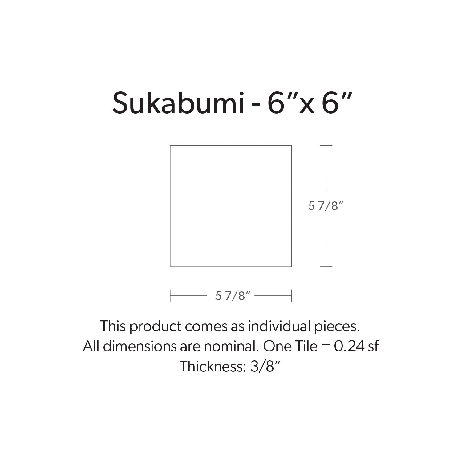 6"x6" Sukabumi Select