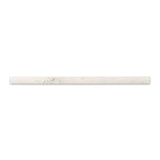 Pencil Bullnose White Satin